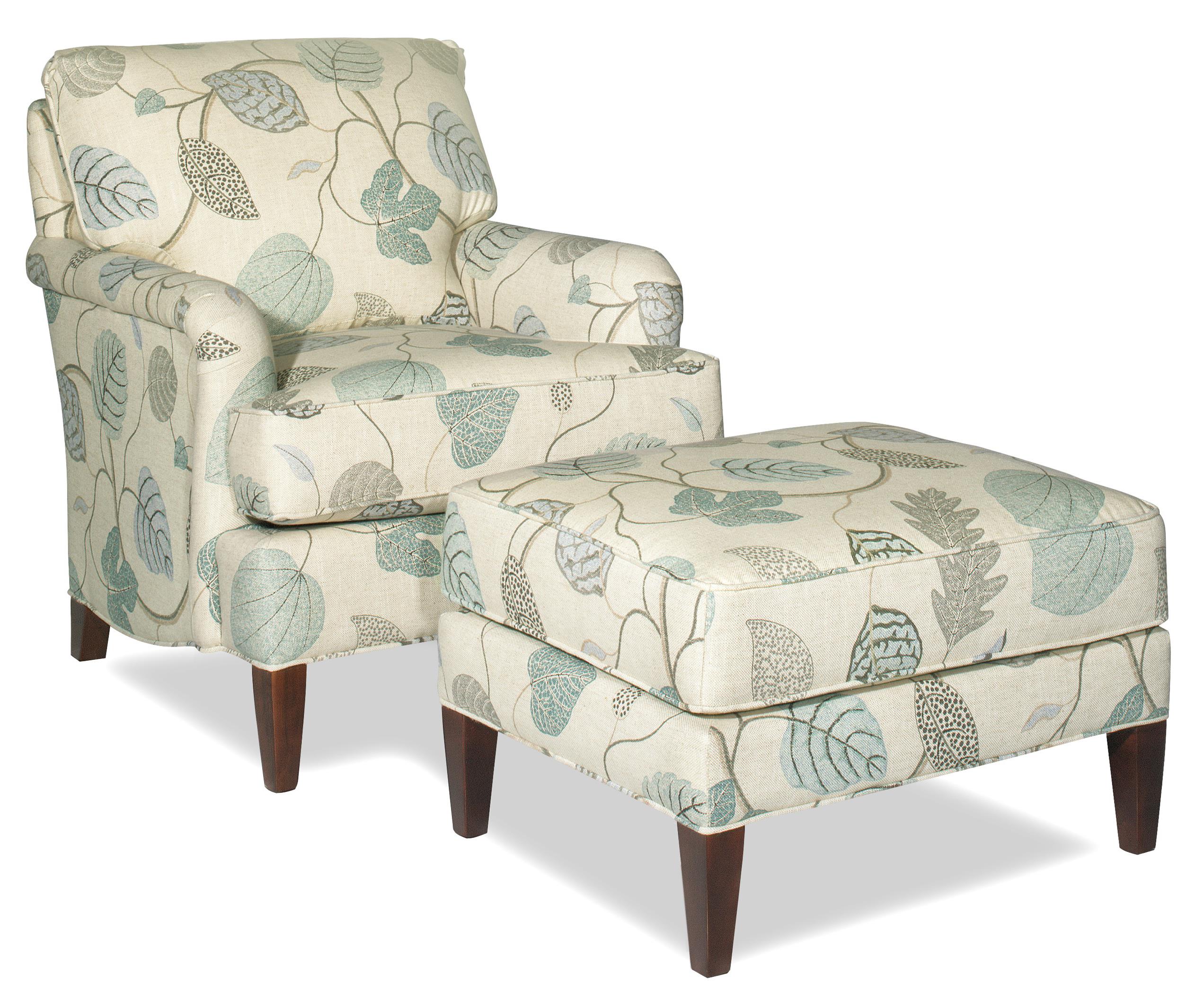 Craftmaster chair and sales ottoman